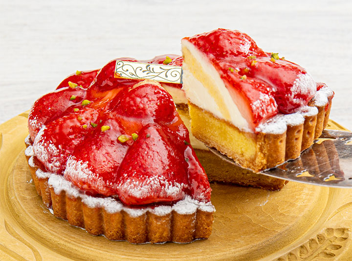 いちごたると 栃木県産とちあいかのホワイトチョコチーズタルト【選べるサイズ