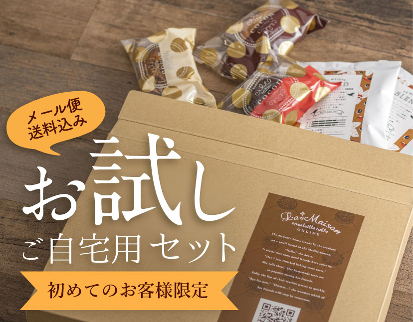 お試しご自宅用セット【メール便送料込み／初めてのお客様限定】