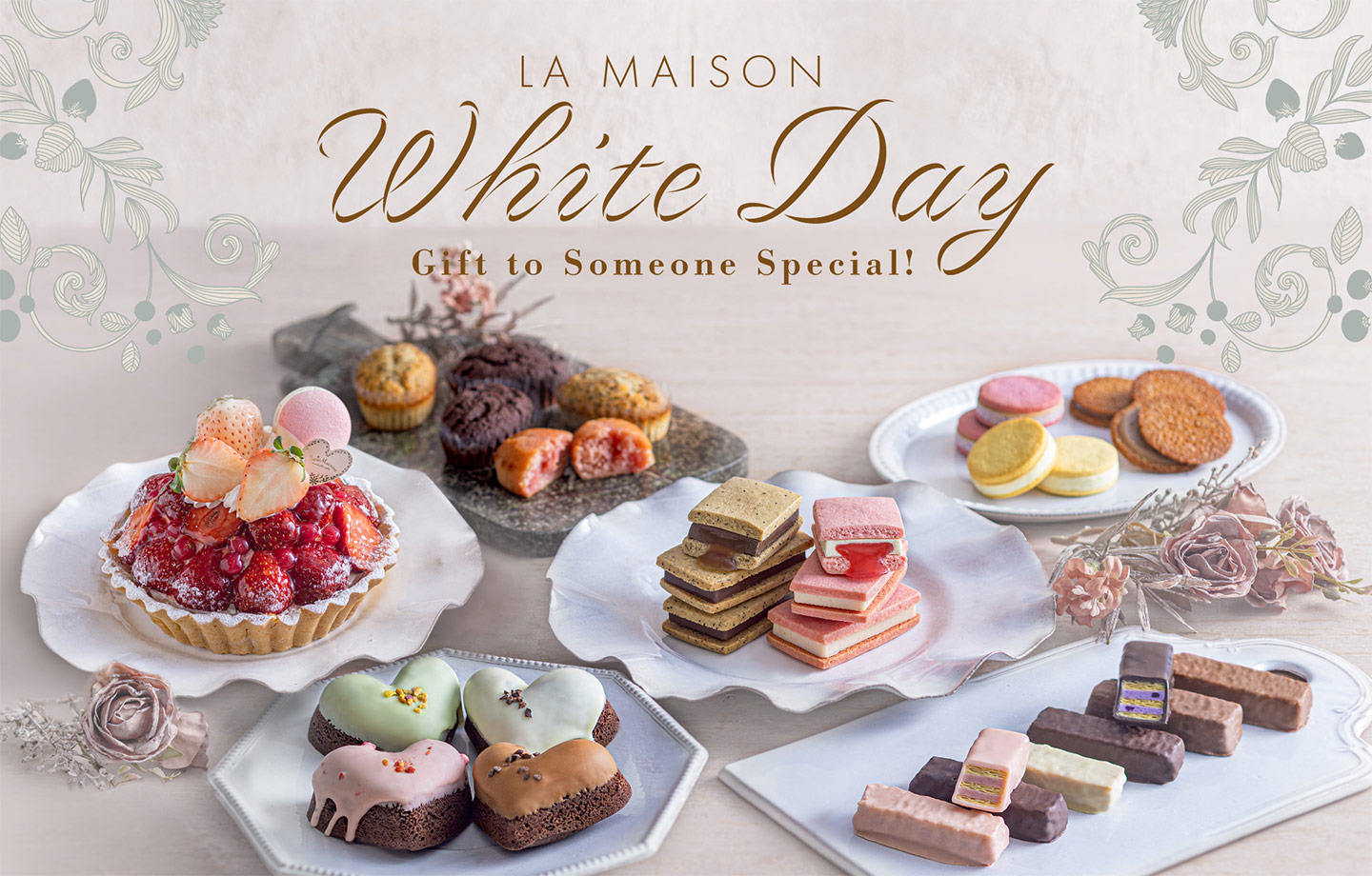 LA MAISON White Day 〜 Gift to Someone Special!｜フルーツタルトの ...